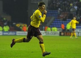 Arsenal Diimbangi Wigan 2-2