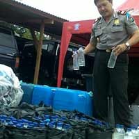 Pabrik Miras untuk Pesta Tahun Baru Digerebek