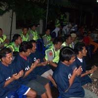 Polsek Karangpilang Tahun Baru Bersama Masyarakat & Tahanan