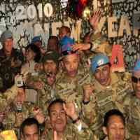 Kontingen Garuda Unifil Rayakan Tahun Baru di Libanon