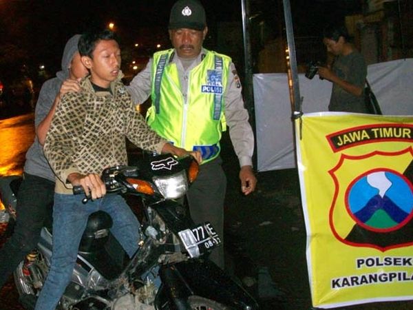 Razia di Malam Tahun Baru