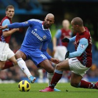 Gol Telat Villa Batalkan Kemenangan Chelsea