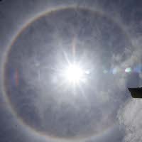 Fenomena Halo Terlihat Jelas di Langit Yogya