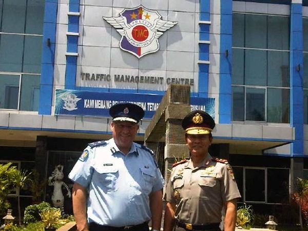 Kepolisian Selandia Baru Kunjungi Polda Metro