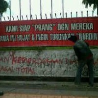 Demo di Makassar untuk PSM, Bukan Dukung Nurdin