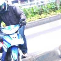 Hindari Razia, Pemotor yang Masuk ke Jalur Busway Kocar-kacir