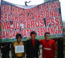 Ariel Ikut Demo Tentang LPI di Bundaran HI