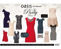 Glamour dengan Koleksi The Party Piece dari Oasis