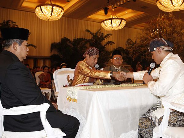 SBY Jadi Saksi Nikah Putri Sutiyoso