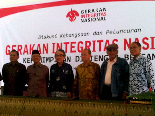 11 Tokoh Luncurkan Gerakan Integritas Nasional