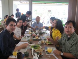 Makan Black Spider dan Ebi Dragon Bareng Pak Bondan