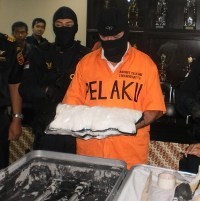 WN Prancis Selundupkan Sabu Rp 7,6 Miliar
