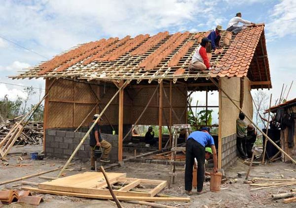 Pembangunan Rumah Korban Merapi