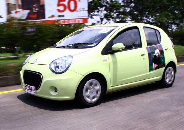 Test Drive Geely Panda