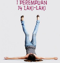 Djenar Maesa Ayu di 1 Perempuan 14 Laki-Laki