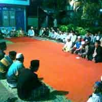 Warga Anti Tol Tengah Kota Surabaya Gelar Istighosah  