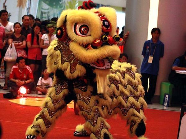 Kompetisi Barongsai Sambut Imlek