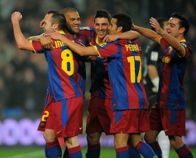 Lumat Malaga, Barca Perlebar Jarak dengan Madrid