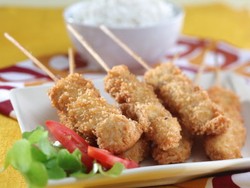 Resep Satai: Satai Ayam Goreng