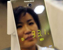 Thermo Mirror, Cermin Pendeteksi Penyakit Flu