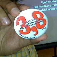 AJI Survei Kelayakan Upah Jurnalis di Surabaya 