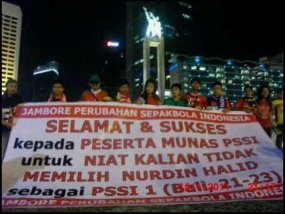 Jangan Berhenti Berjuang Merevolusi PSSI