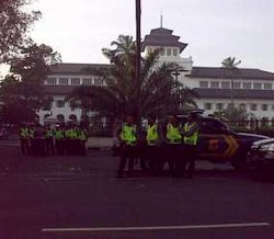 470 Personel Gabungan Jaga Ketat Kawasan Gasibu