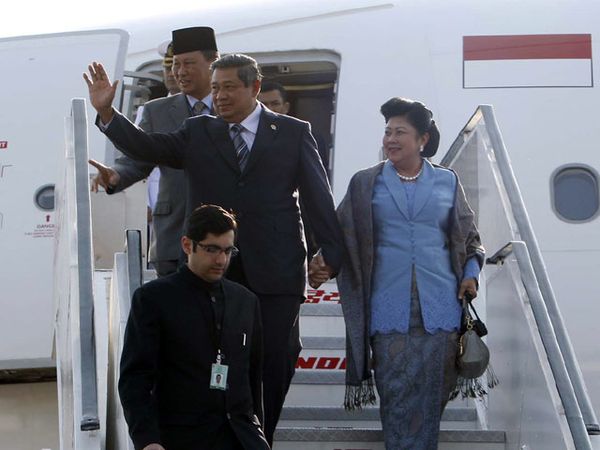 SBY Tiba di India