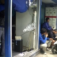 Polisi Diduga Rusak Distro Viking Persib Fanshop