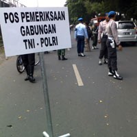 Sejumlah Oknum TNI Terjaring Razia Lalu Lintas di Jakarta Timur