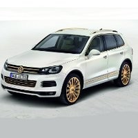 Mobil SUV Berlapis Emas 24 Karat