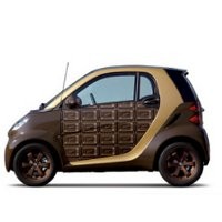 Mobil Coklat untuk Valentine