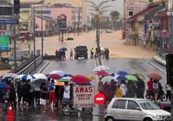 Malaysia Dihantam Banjir, 3 Orang Tewas
