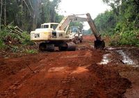 Konga XX-H Bangun Jalan di Kongo
