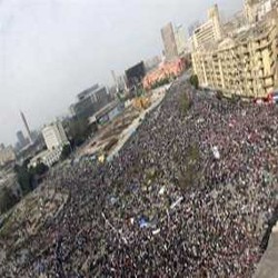 Hingga Dinihari, Sejuta Warga Mesir Masih Turun ke Jalan