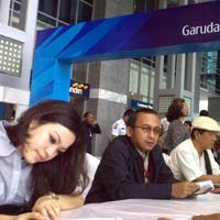 Saham Perdana Garuda Masih Sepi Peminat