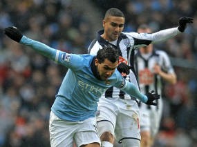Hat-trick Tevez Antar City Bungkam WBA