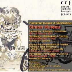 Komikus Prancis Simon Hureau Gelar Pameran dan Lokakarya di Jakarta