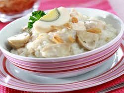 Resep Bubur: Bubur Ayam Jamur