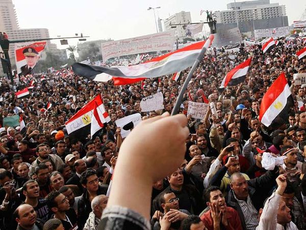 Demo di Mesir Terus Berlangsung