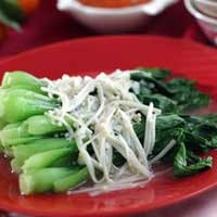 Resep Sayuran: Tumis Sawi Jamur