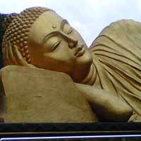Patung Buddha Tidur Mendapat Penghargaan MURI