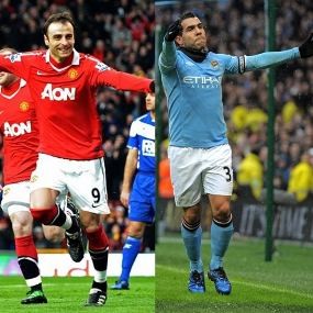 Adu Tajam Berbatov-Tevez