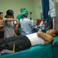 Tersambar Api, Kadisik Buleleng Menderita Luka Bakar 10 Persen