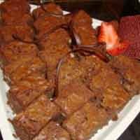 Resep Cake: Chocolate Fudge Brownies with Cashew Nut