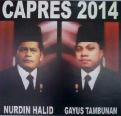 Nurdin Halid - Gayus Capres 2014 Mejeng di Kontras