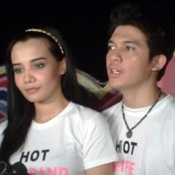 Gembok Cinta Irwansyah-Zaskia Sungkar Tergantung di Dermaga Ancol