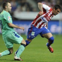 Barca Diimbangi Gijon