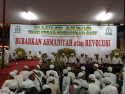 Latar Tabligh Akbar FPI: Bubarkan Ahmadiyah atau Revolusi