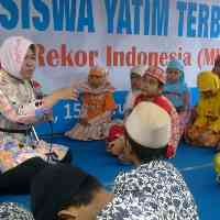 Batal Mendongeng, Walikota Beri Semangat Anak-anak Yatim